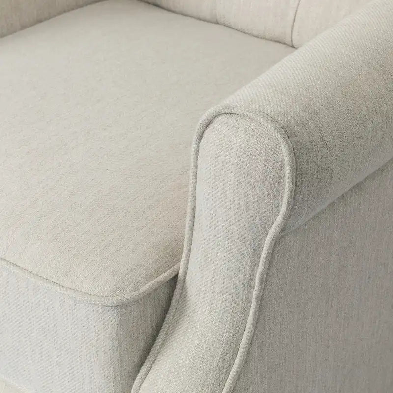 Push Back Recliner with Wingback, Modern and Cozy Recliner Chair
