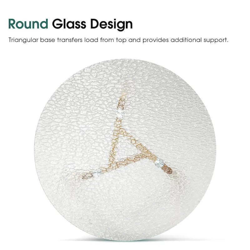 Modern Small Dining Table Round Glass Coffee Table Farmhouse Kitchen Table