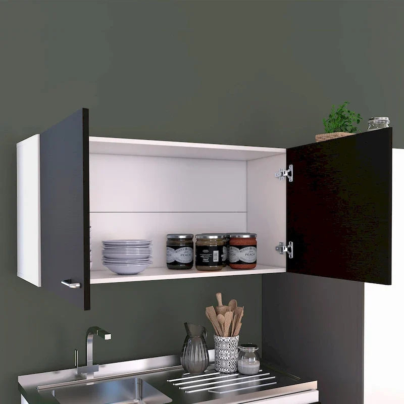 Double Door Wall-Mounted Storage Cabinet