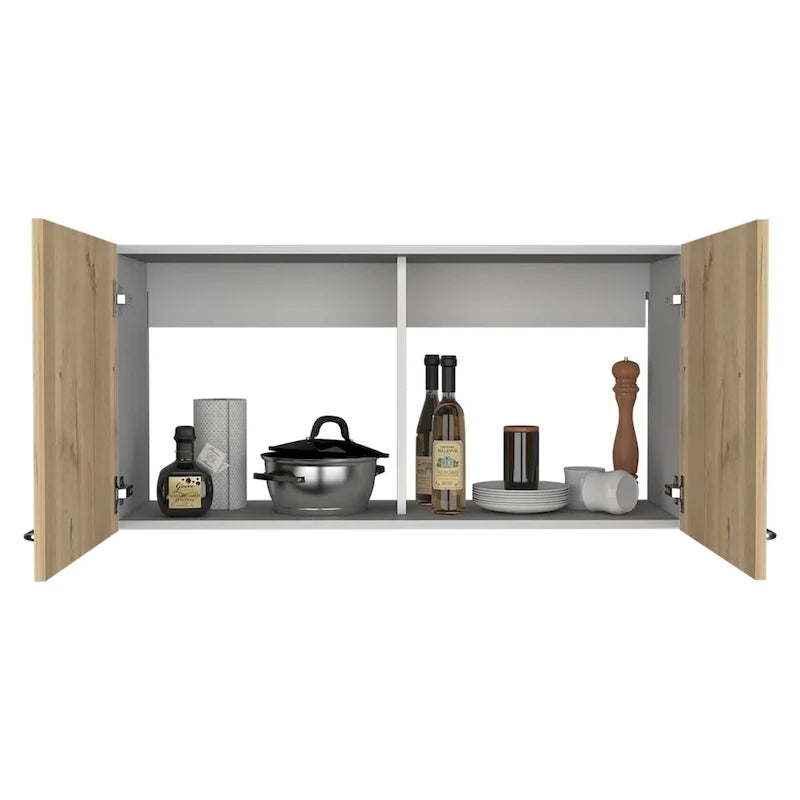 Double Door Wall-Mounted Storage Cabinet