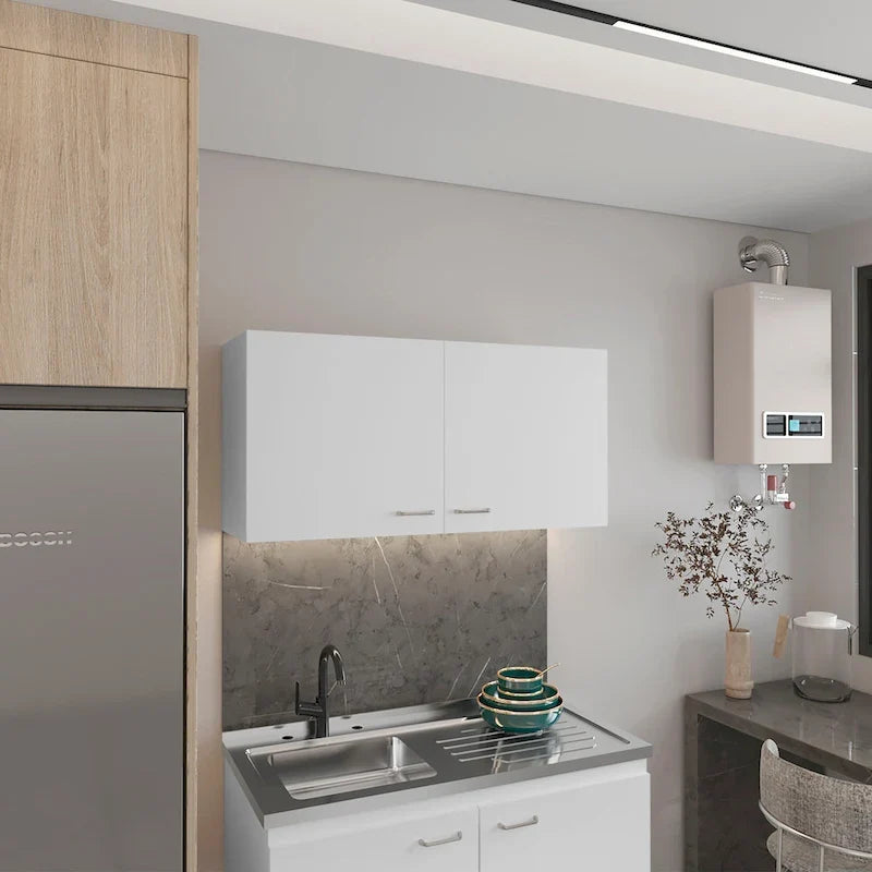 Double Door Wall-Mounted Storage Cabinet