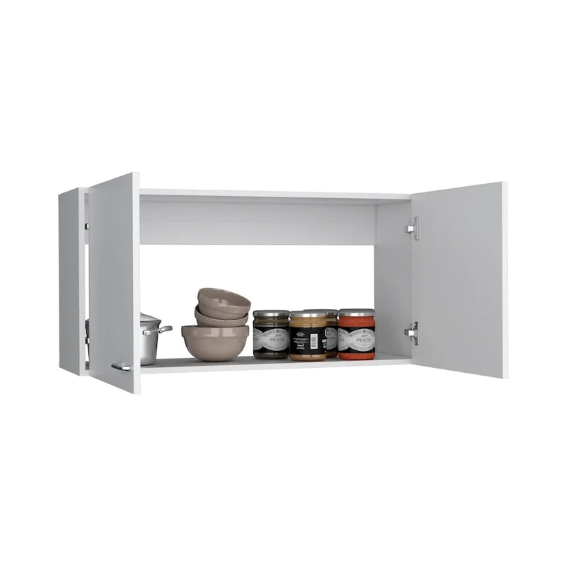Double Door Wall-Mounted Storage Cabinet