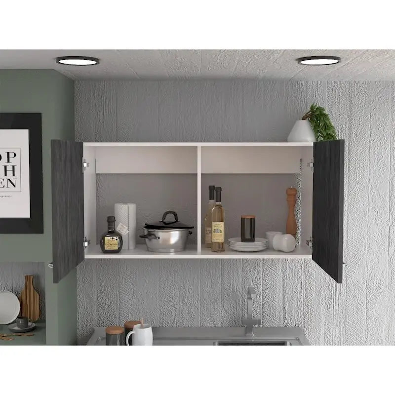 Double Door Wall-Mounted Storage Cabinet