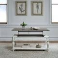 Antique White Lift Top Cocktail Table