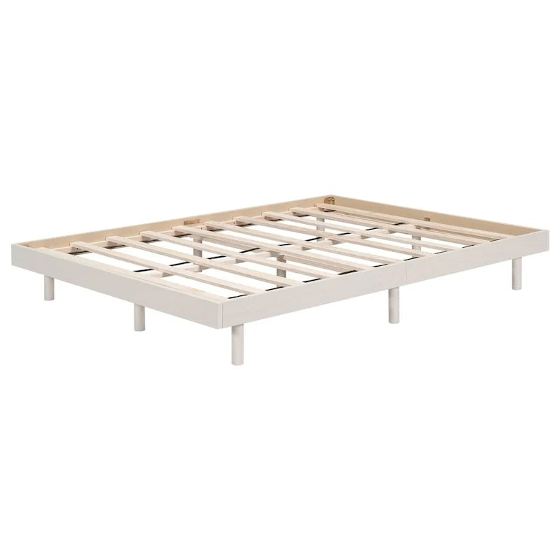 Modern Design Full Floating Platform Bed Frame