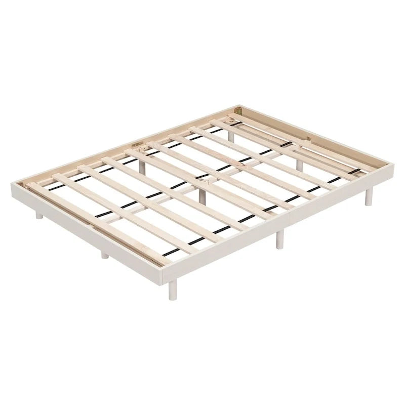 Modern Design Full Floating Platform Bed Frame