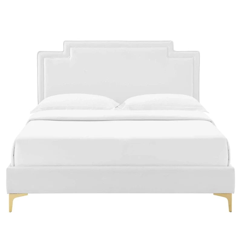 Velvet King Bed