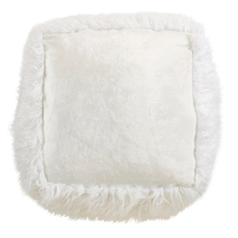 Faux Fur Pouf