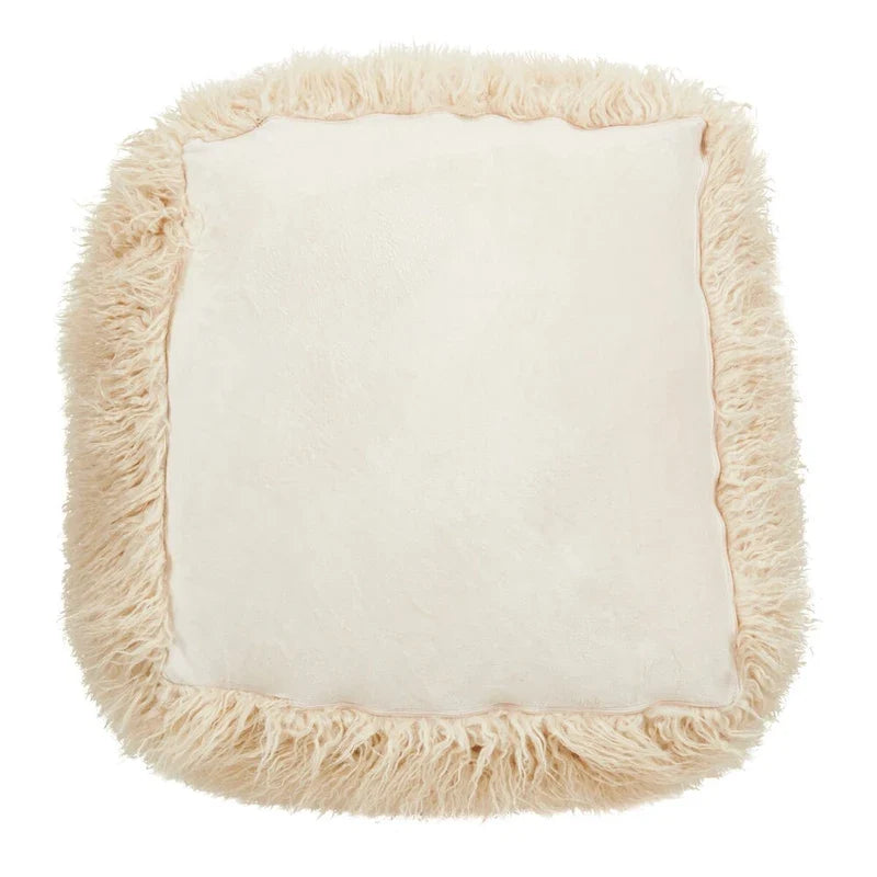 Faux Fur Pouf